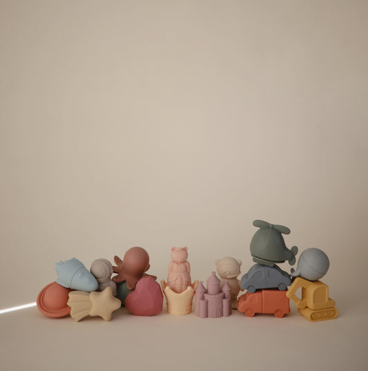 MUSHIE Bath Toy Play Set