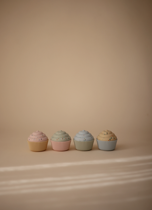 Mushie Mix and Match Cupcake Toy