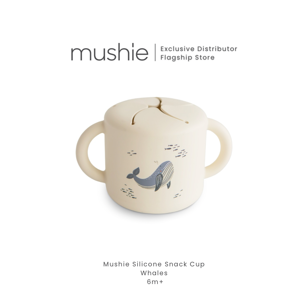 MUSHIE Silicone Snack Cup