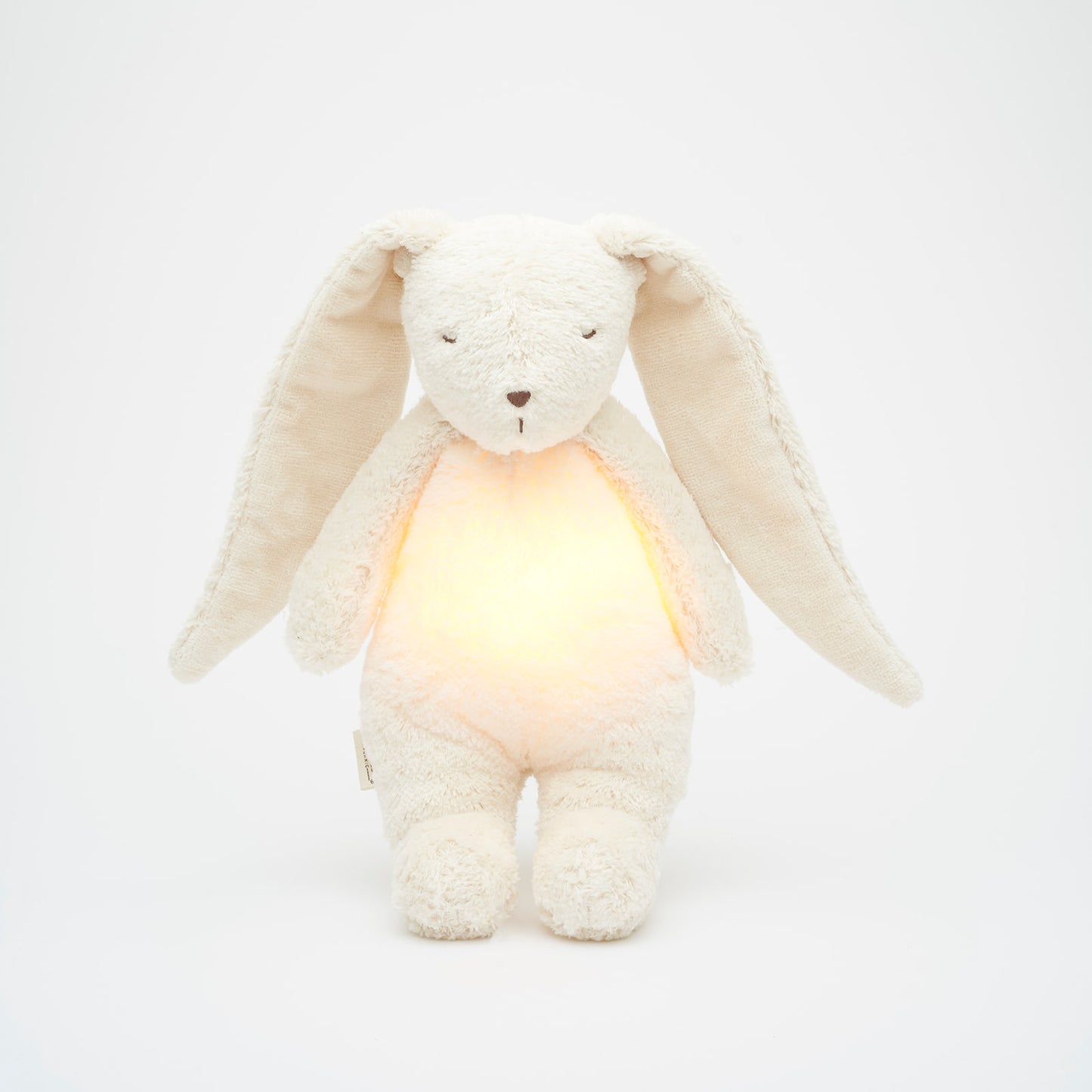 Moonie | Organic Humming Bunny Polar | Baby Sleep Aid with Smart Cry Detector