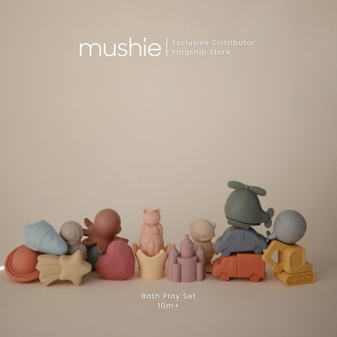 MUSHIE Bath Toy Play Set