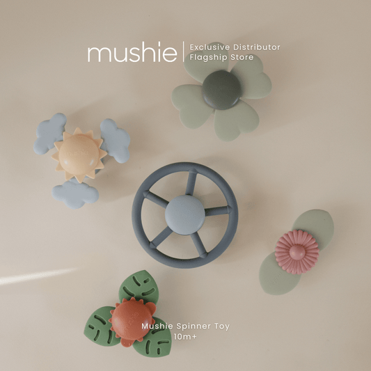Mushie Suction Spinner Toy