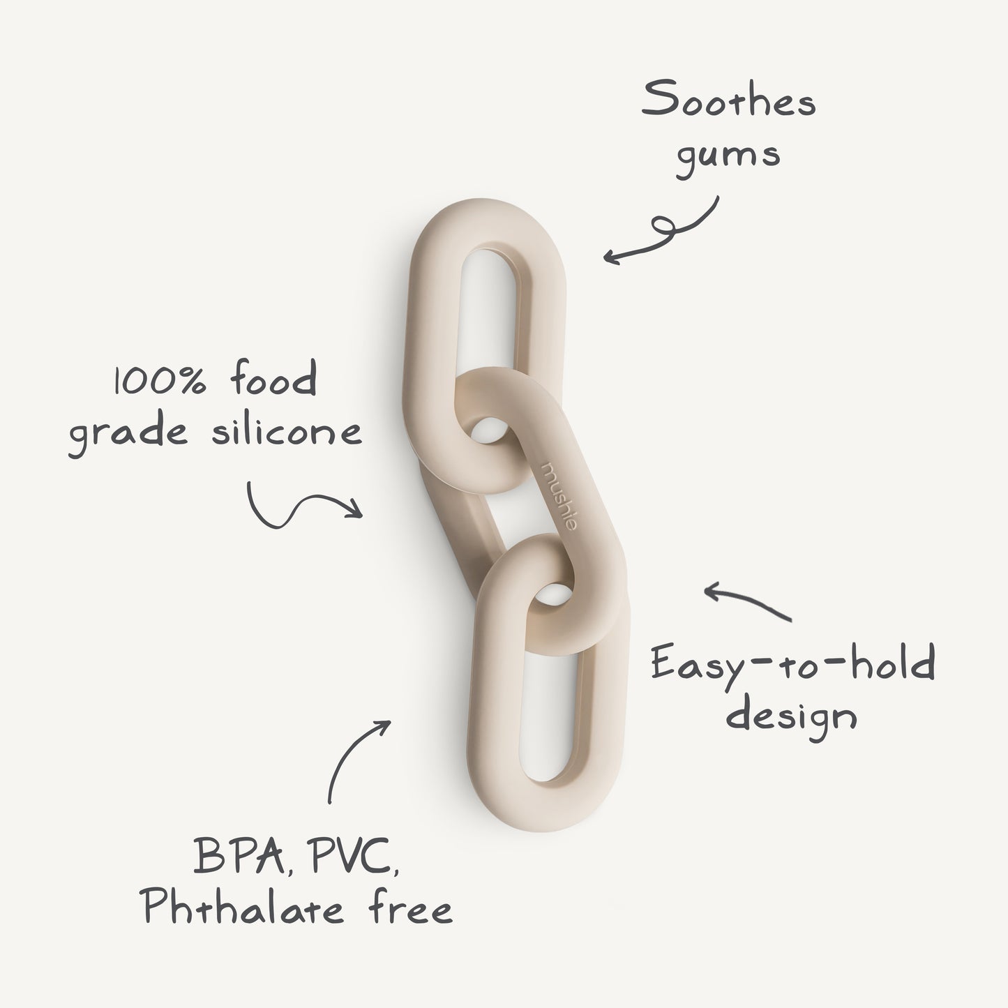MUSHIE Links Teether