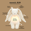 Bunny Moonie 2.0 Organic Humming Baby Sleep Aid Stuffed Toy with Smart Cry Detector (Copy)