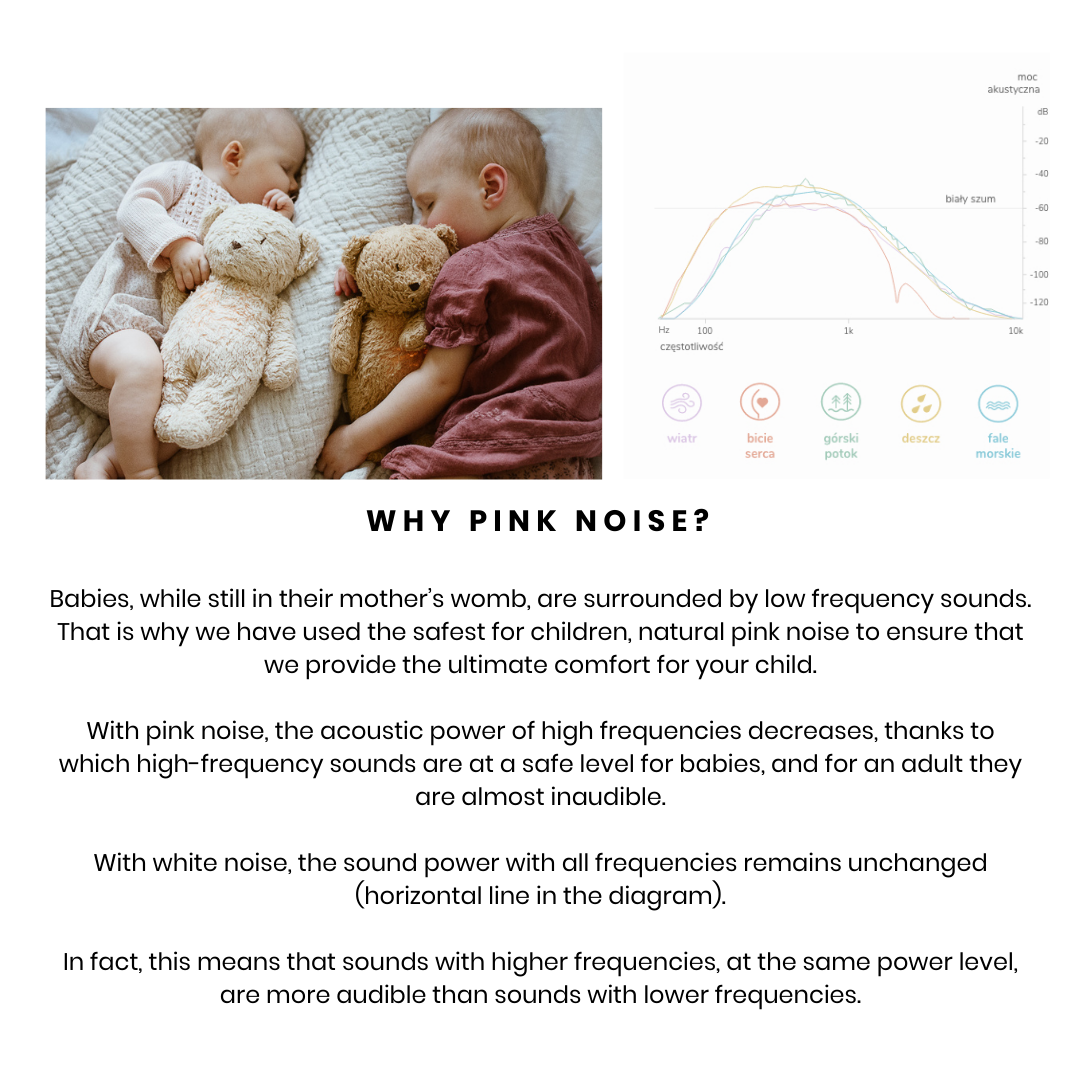 Moonie | Organic Humming Bunny Sand | Baby Sleep Aid with Smart Cry Detector