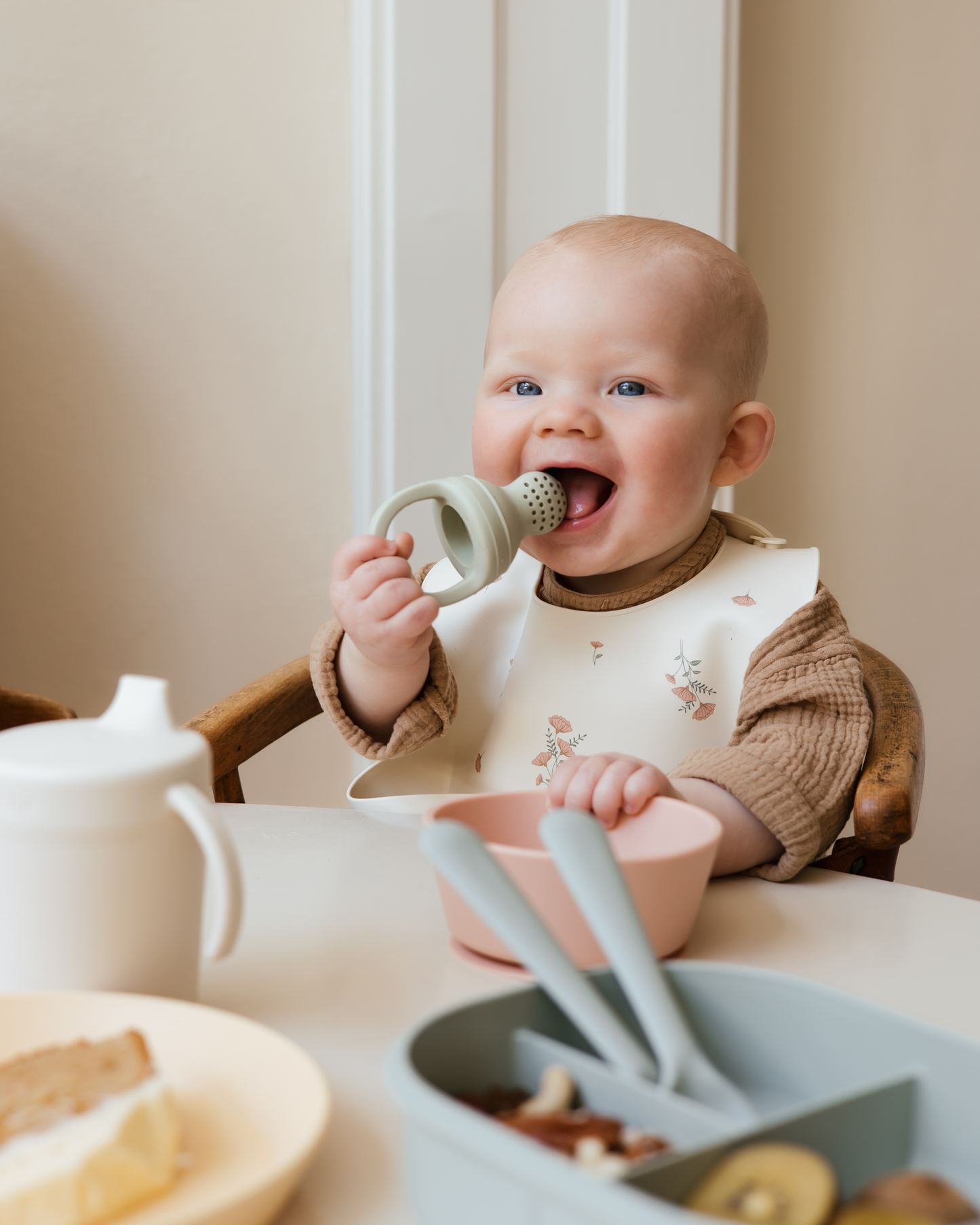 MUSHIE Silicone Fresh Food Feeder 2-Pack