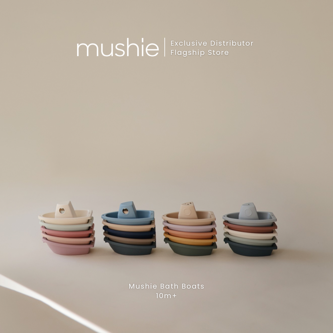 Mushie Bath Boats Toy
