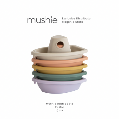 Mushie Bath Boats Toy
