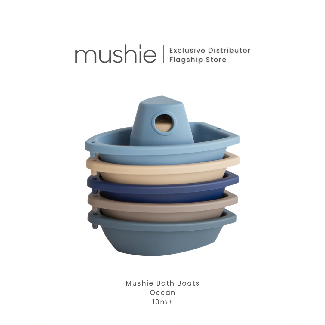 Mushie Bath Boats Toy