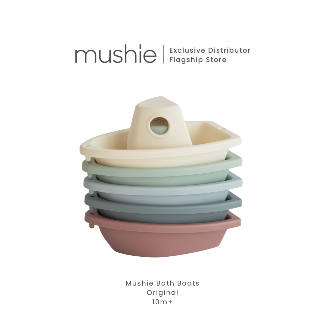 Mushie Bath Boats Toy