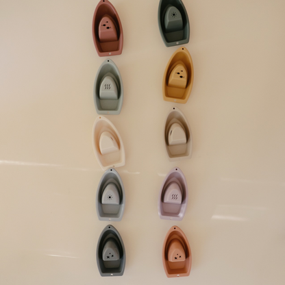 Mushie Bath Boats Toy