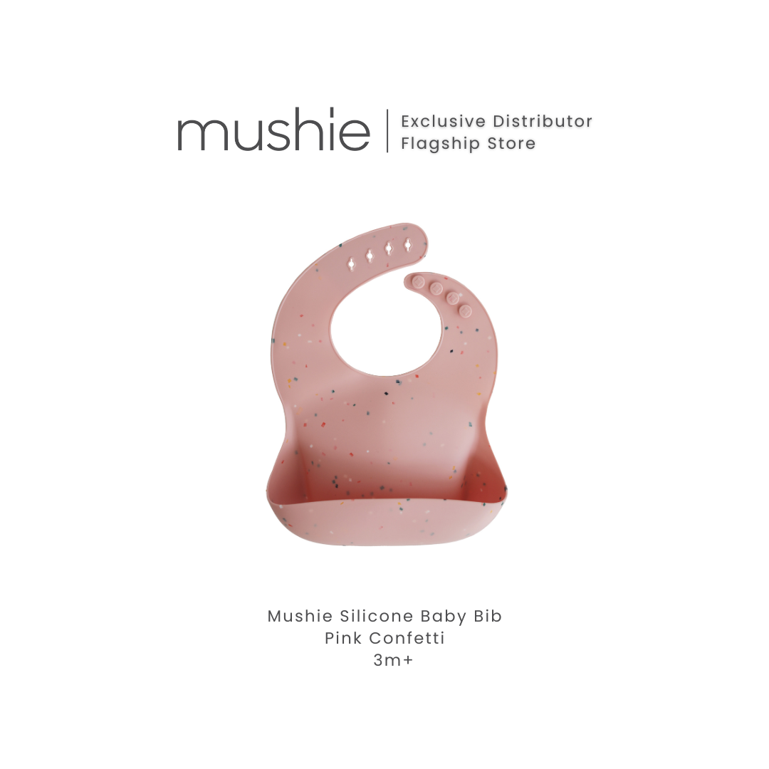 MUSHIE Silicone Baby Bib