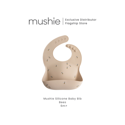 MUSHIE Silicone Baby Bib
