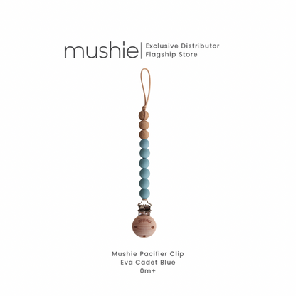 Mushie Silicone Pacifier Clip