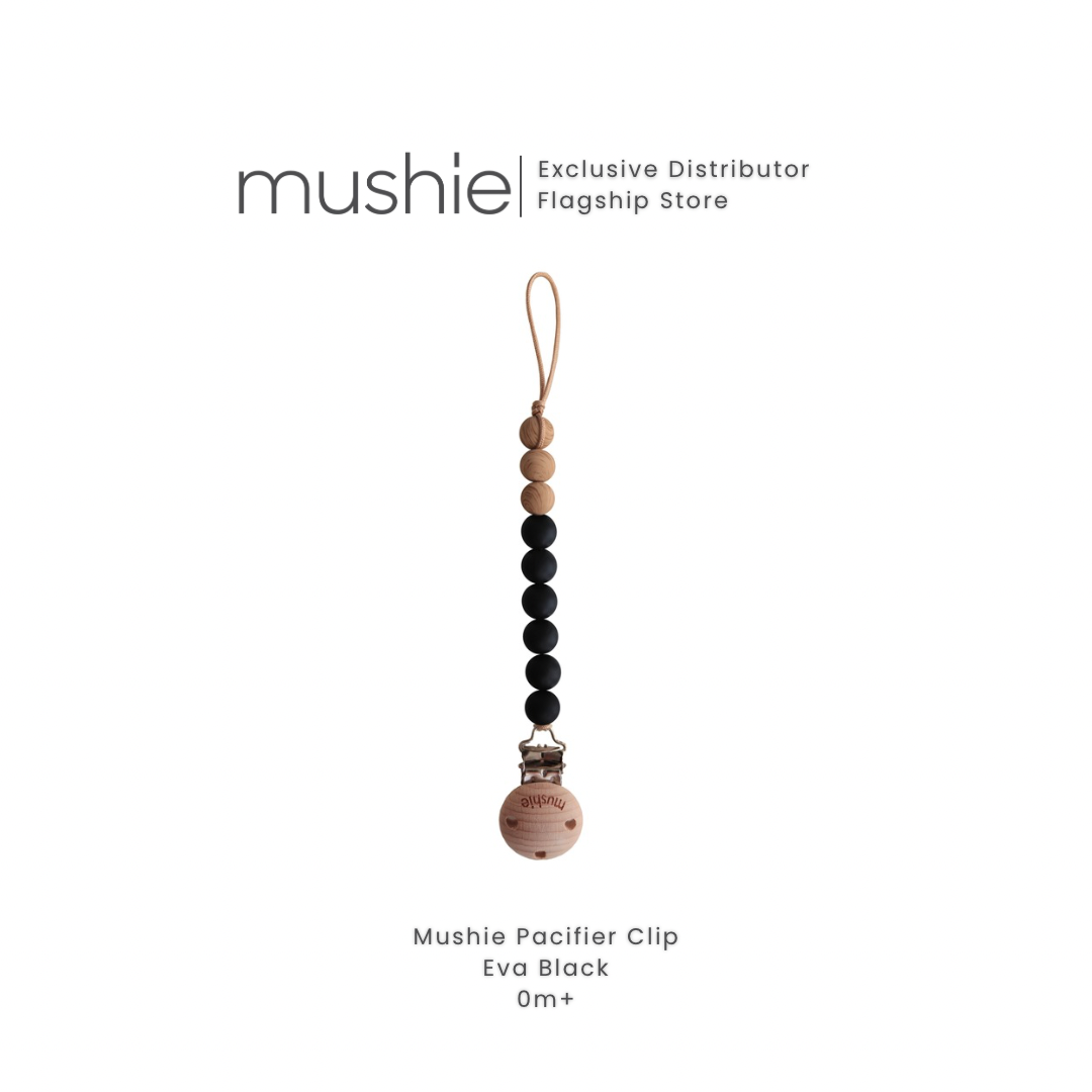 Mushie Silicone Pacifier Clip