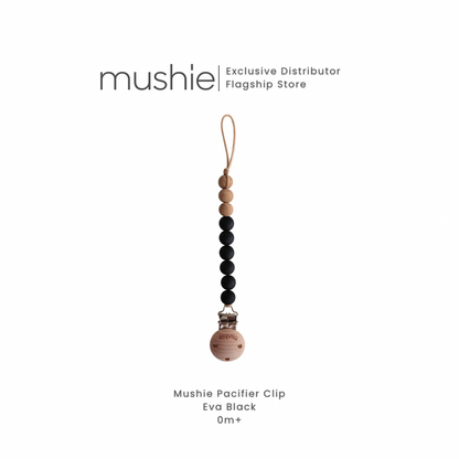 Mushie Silicone Pacifier Clip