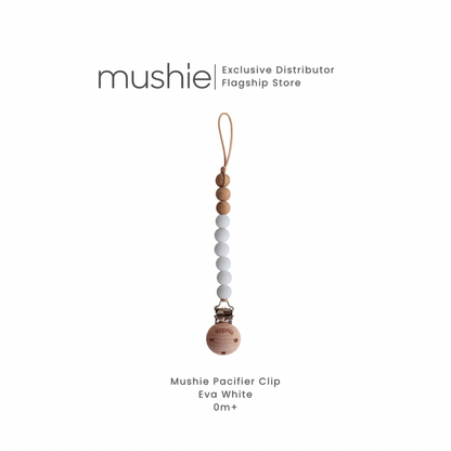Mushie Silicone Pacifier Clip