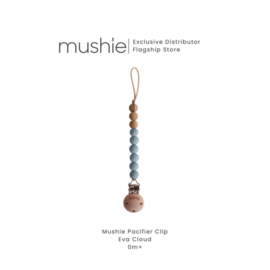 Mushie Silicone Pacifier Clip
