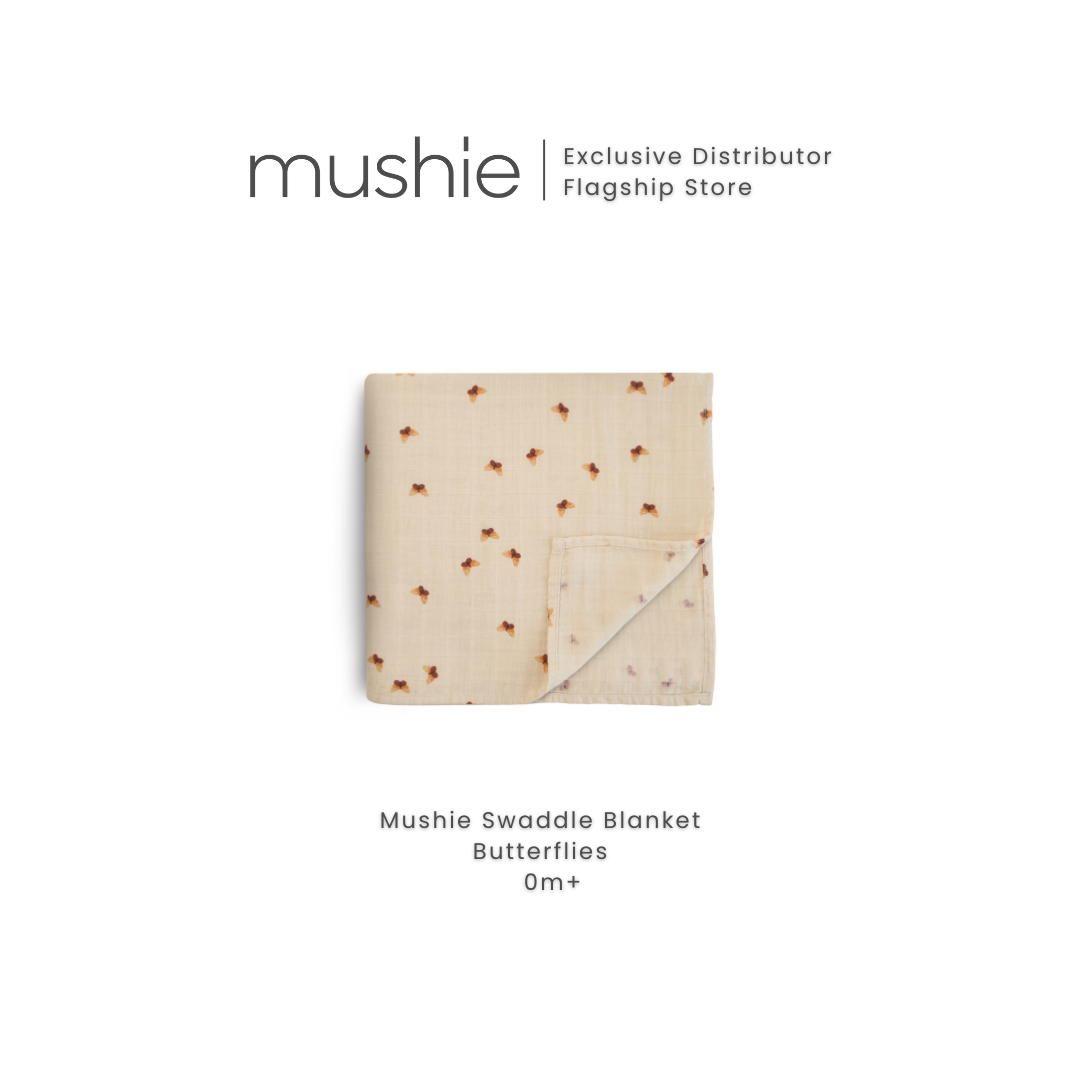 MUSHIE Muslin Swaddle Blanket