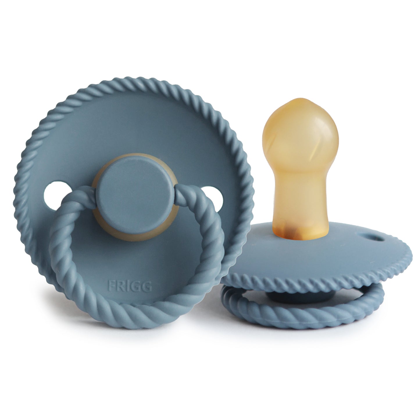 FRIGG Rope Natural Rubber Baby Pacifier (Single Pack)