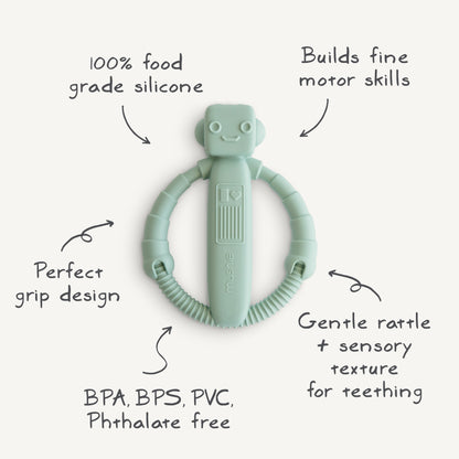 MUSHIE Rattle Teether
