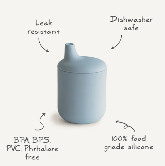 MUSHIE Silicone Sippy Cup