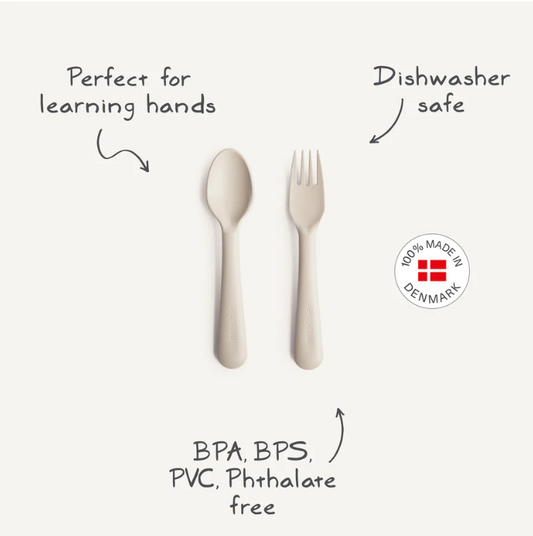 MUSHIE Dinnerware Fork and Spoon Set