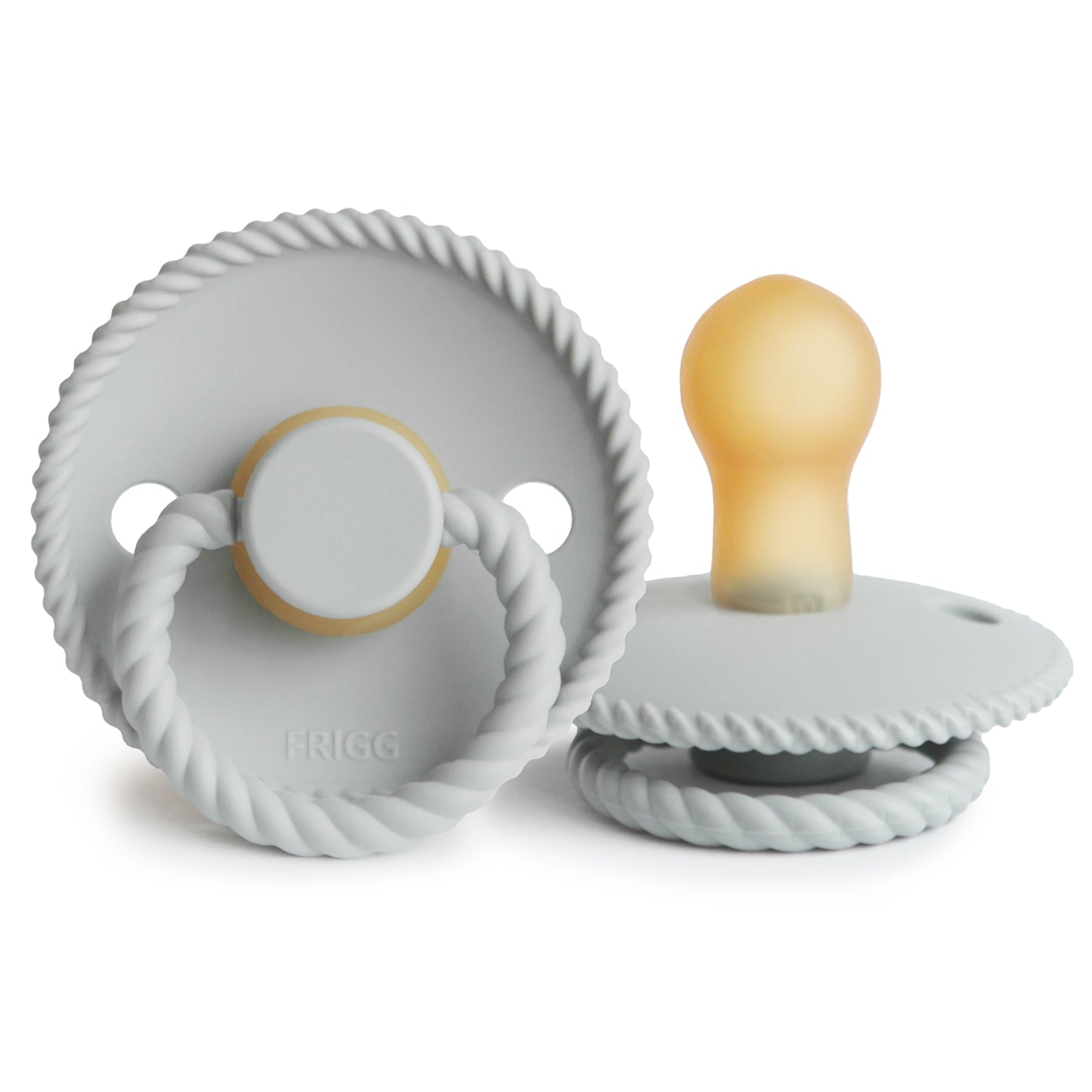 FRIGG Rope Natural Rubber Baby Pacifier (Single Pack)
