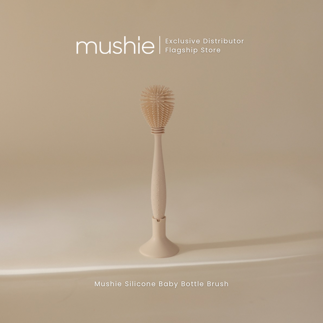 MUSHIE Silicone Baby Bottle Brush | Mushie Frigg Flagship Store