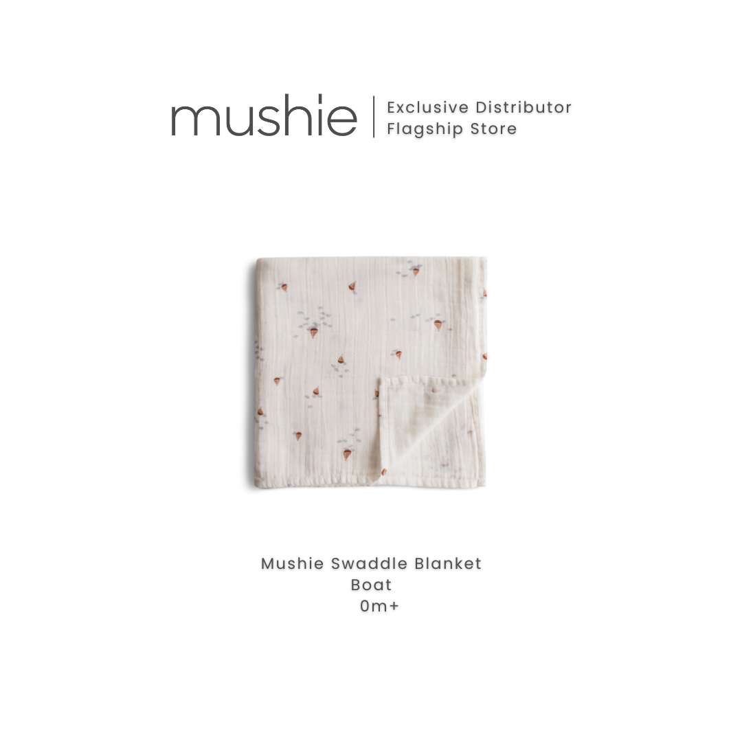 MUSHIE Muslin Swaddle Blanket