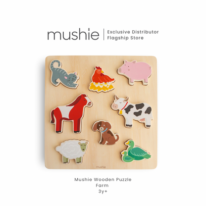 Mushie Wooden Puzzle