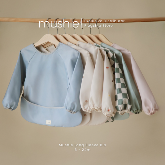 MUSHIE Long Sleeve Bib