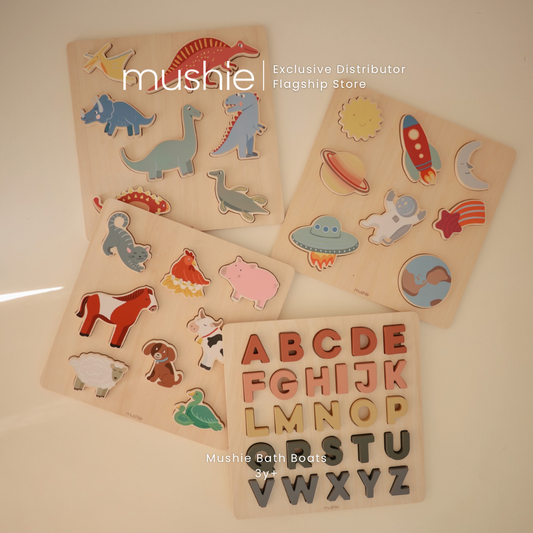 Mushie Wooden Puzzle