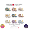 FRIGG Daisy Rubber Baby Pacifier (Single Pack)