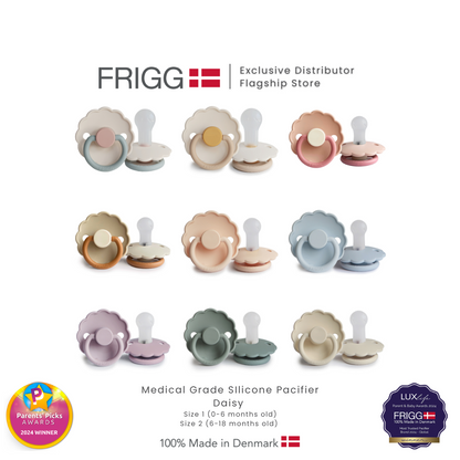 FRIGG Daisy Silicone Baby Pacifier (Single Pack)