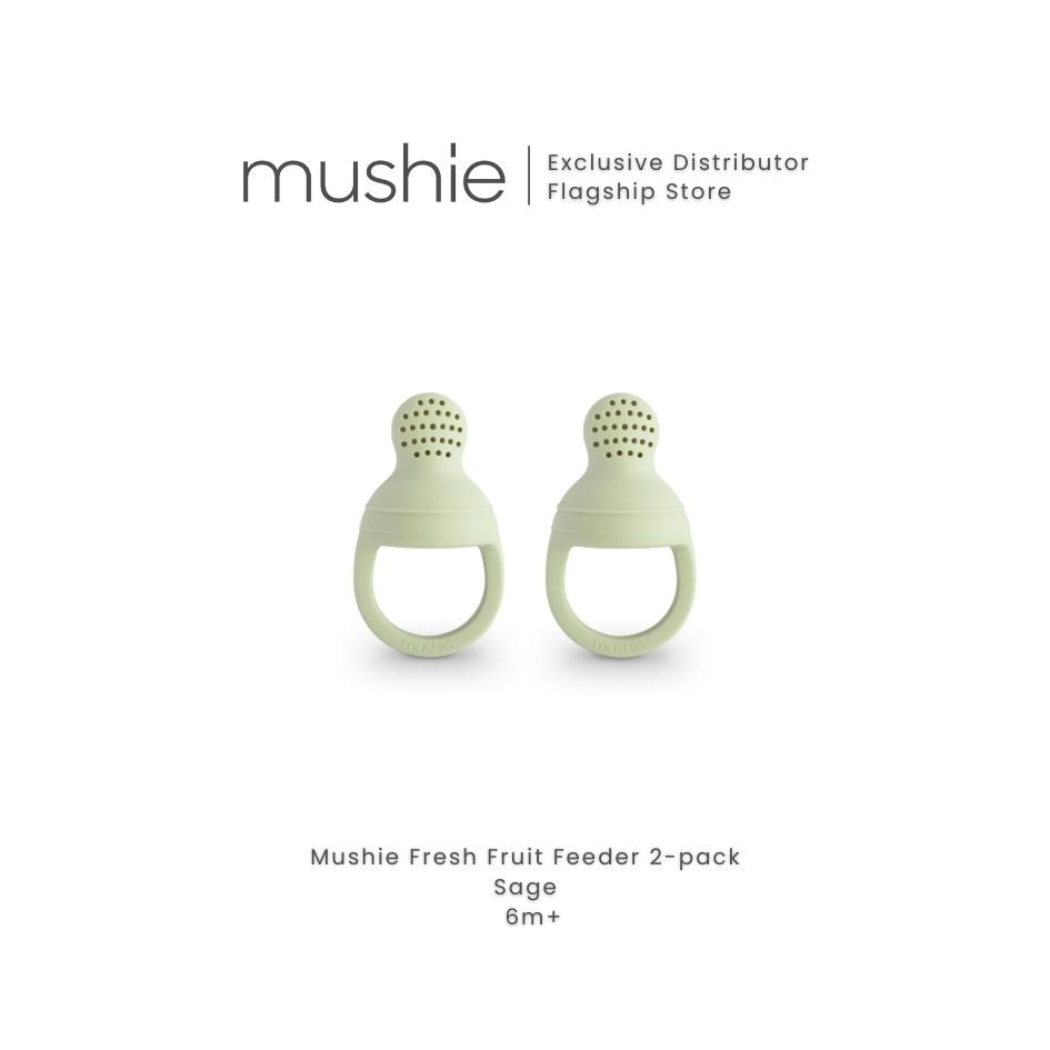 MUSHIE Silicone Fresh Food Feeder 2-Pack