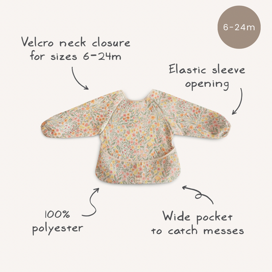 MUSHIE Long Sleeve Bib