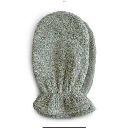 MUSHIE Organic Cotton Bath Mitt 2 Pack