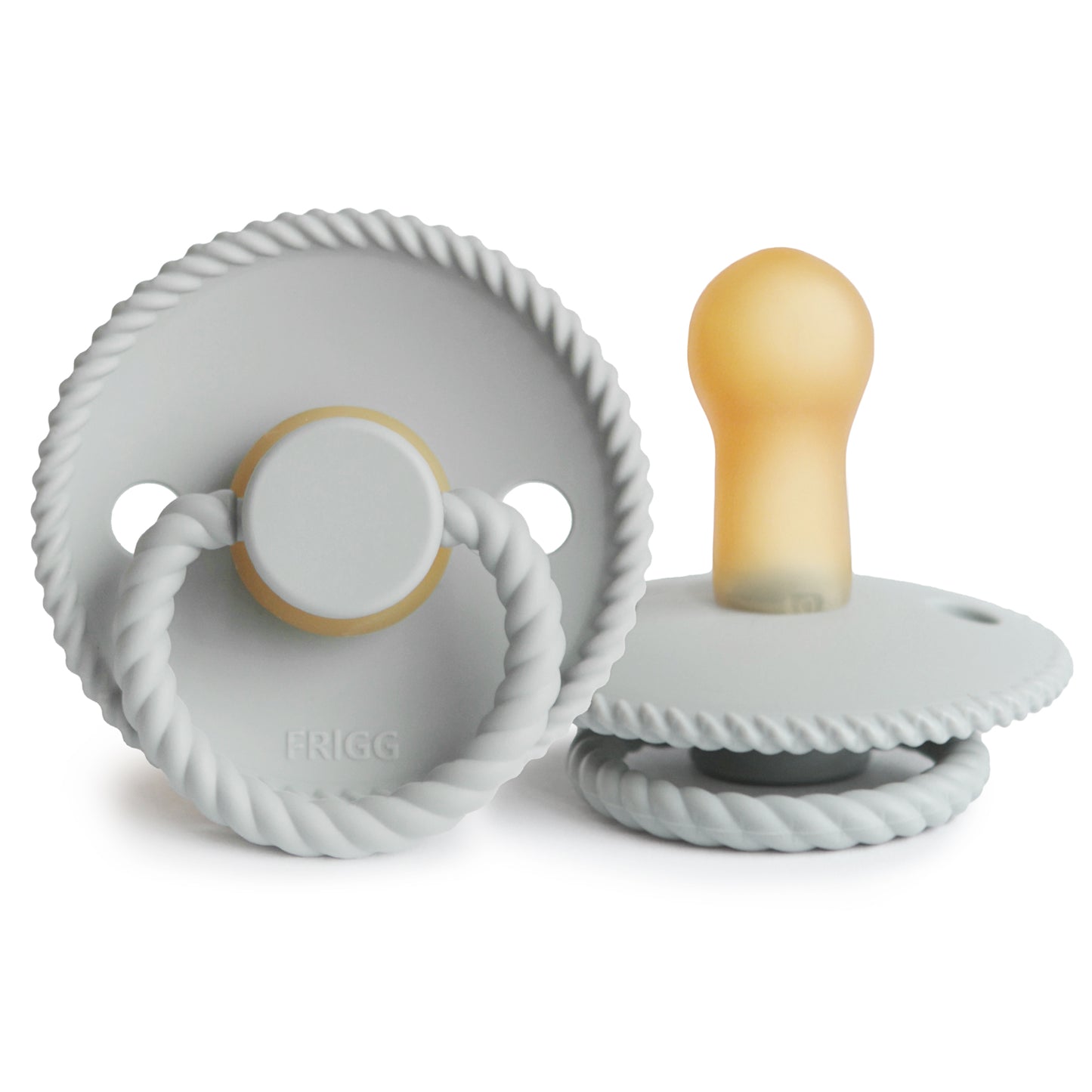FRIGG Rope Natural Rubber Baby Pacifier (Single Pack)