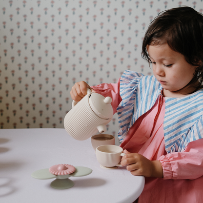 Mushie Silicone Tea Play Set