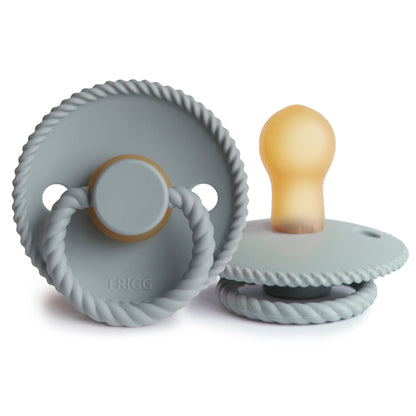 FRIGG Rope Natural Rubber Baby Pacifier (Single Pack)