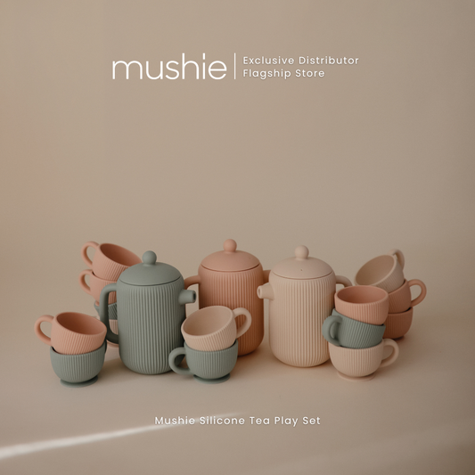 Mushie Silicone Tea Play Set