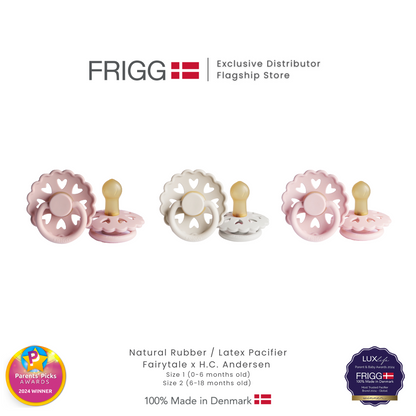 FRIGG Fairytale x HC Andersen Natural Rubber Latex Baby Pacifier (Single Pack)