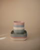 MUSHIE Square Dinnerware Plates, Set of 2