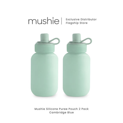 Mushie Silicone Puree Pouch 2-Pack