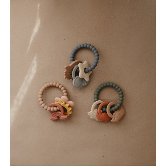 Mushie Teething Ring