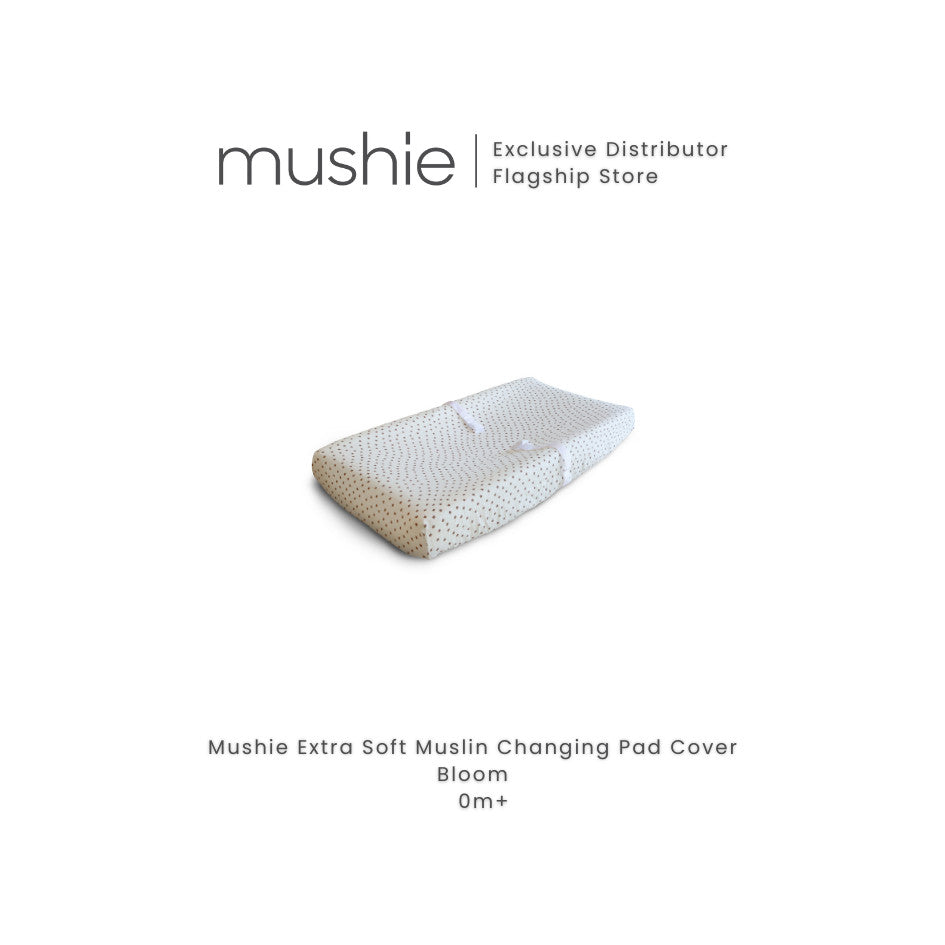 MUSHIE Extra Soft Muslin Changing Pad Cover