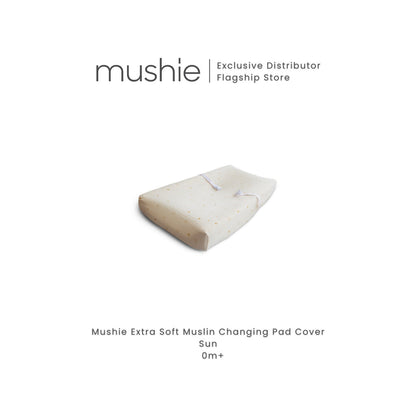 MUSHIE Extra Soft Muslin Changing Pad Cover
