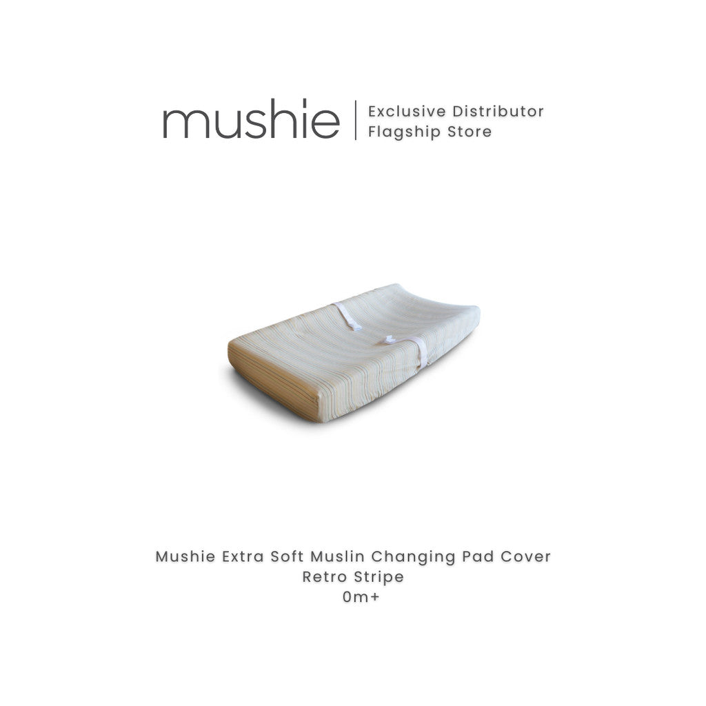 MUSHIE Extra Soft Muslin Changing Pad Cover