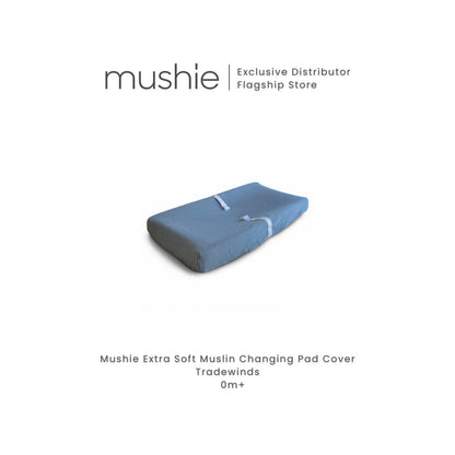 MUSHIE Extra Soft Muslin Changing Pad Cover
